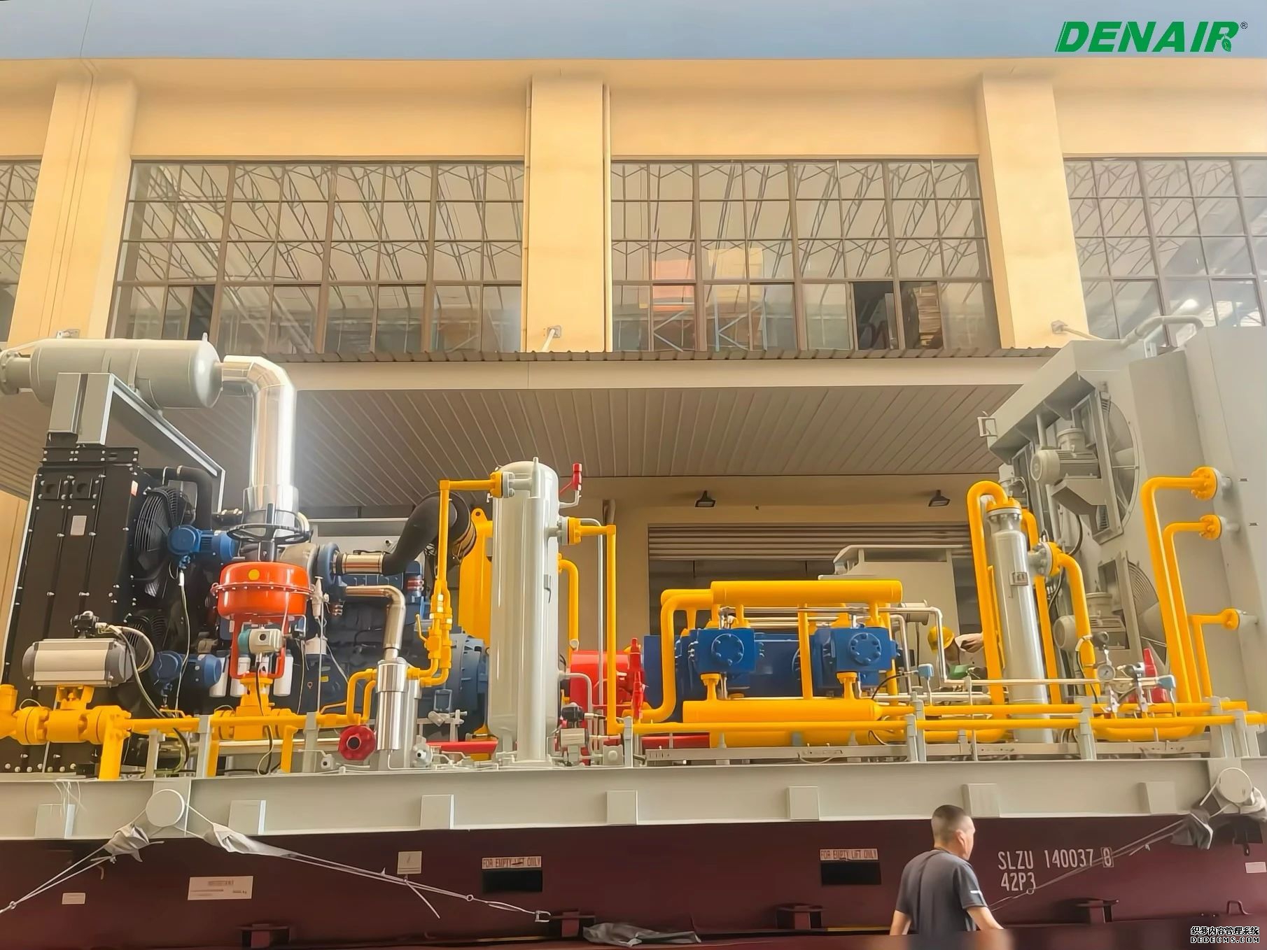 德耐尔CNG加气站交钥匙工程项目发货中